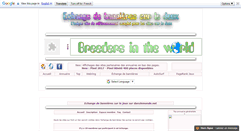 Desktop Screenshot of echange-jeux.danslemonde.net