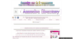 Desktop Screenshot of annuaire-ecommerce.danslemonde.net