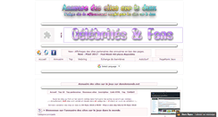 Desktop Screenshot of annuaire-jeux.danslemonde.net