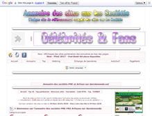 Tablet Screenshot of annuaire-societe.danslemonde.net