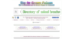 Desktop Screenshot of animaux.danslemonde.net