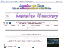 Tablet Screenshot of annuaire-blogs.danslemonde.net