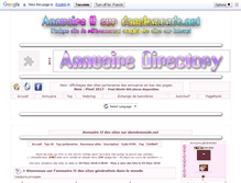 Tablet Screenshot of annuaire.danslemonde.net