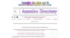 Desktop Screenshot of annuaire-maison-jardin.danslemonde.net